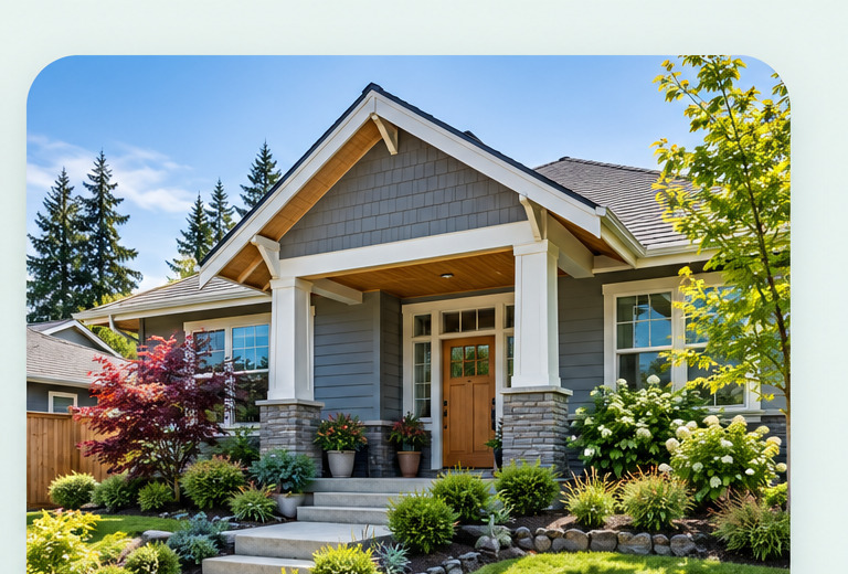 Beautifully improved Pacific Northwest home